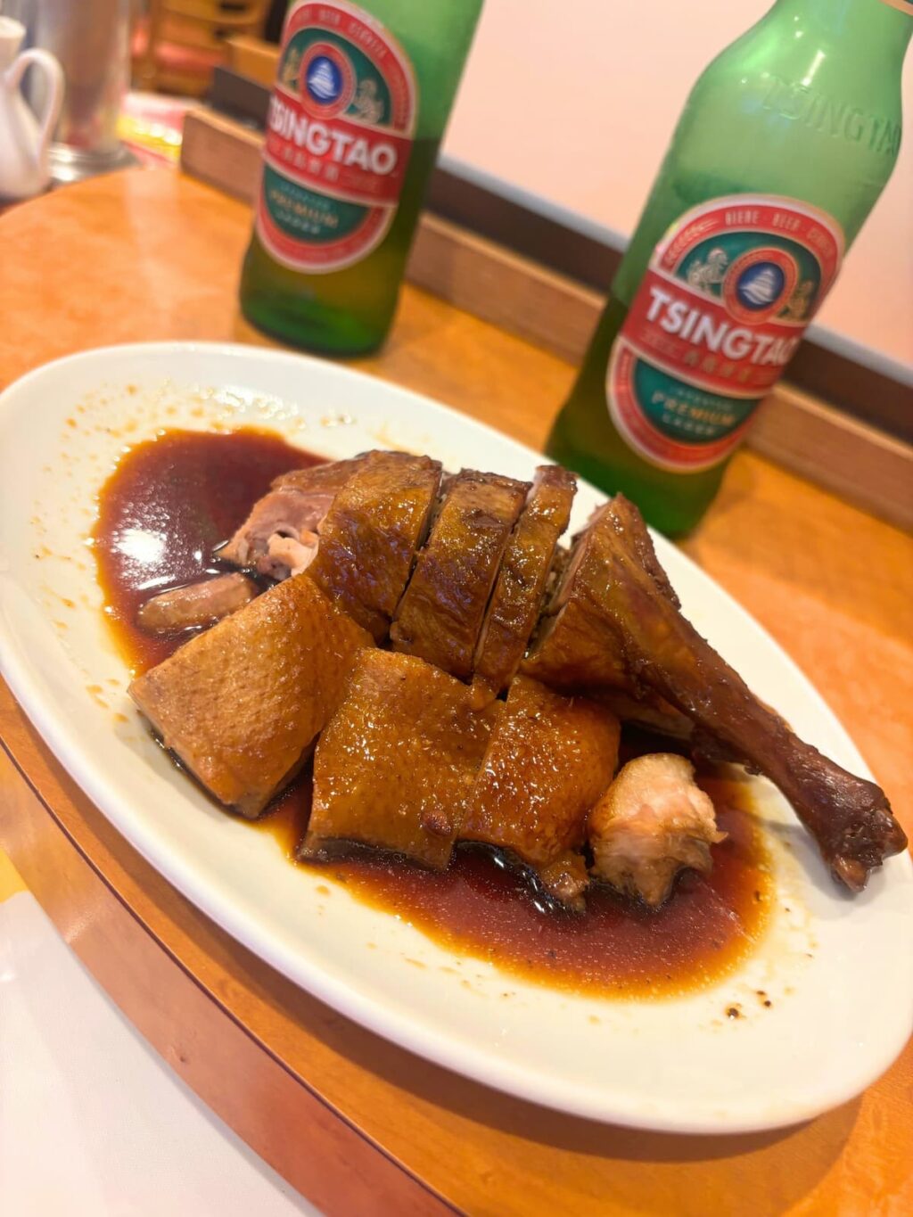 アヒルの醤油煮