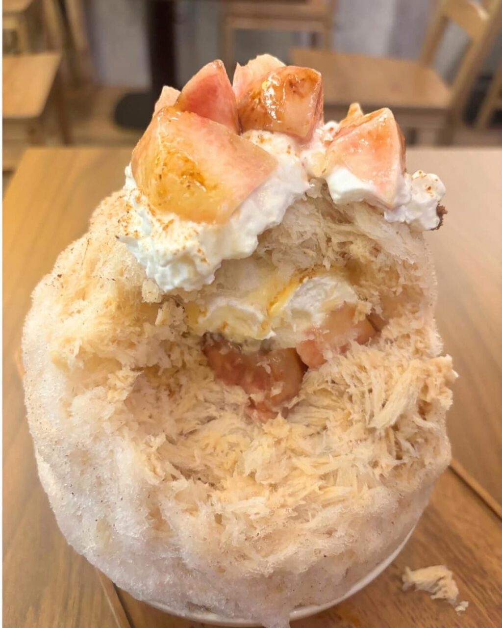 桃とアールグレイの中身