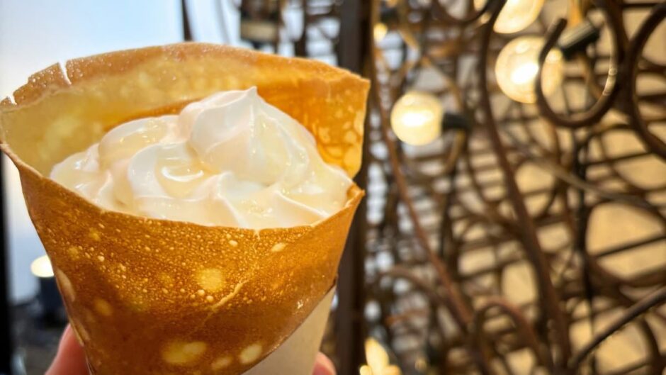 汐汲坂のクレープ屋さん