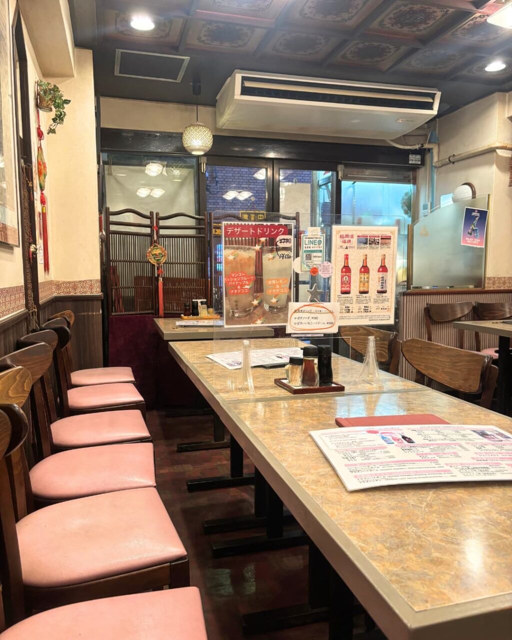 蓬莱閣の店内の様子