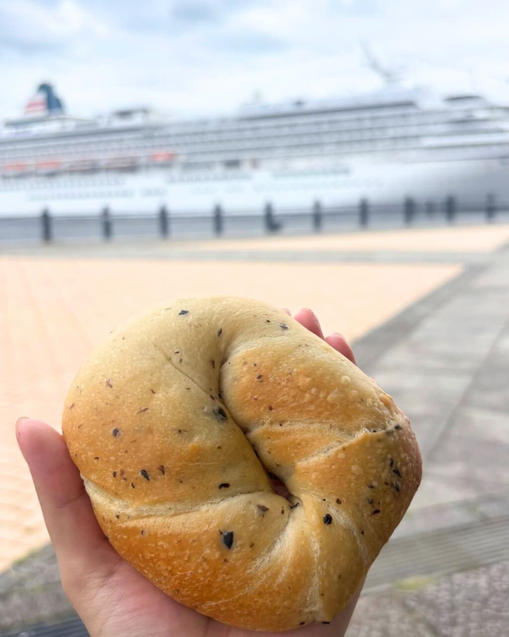 オリーブのベーグル