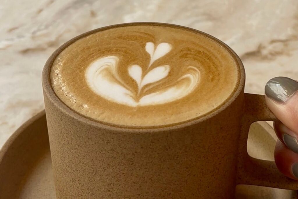 LILYのカフェラテ