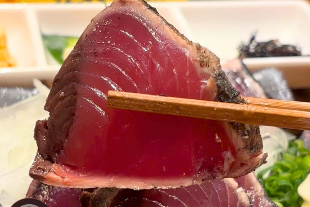 日光丸食堂のカツオ