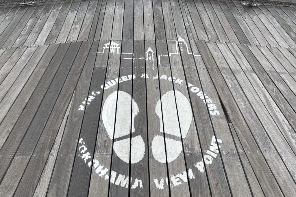 大さん橋の三塔ビュースポット