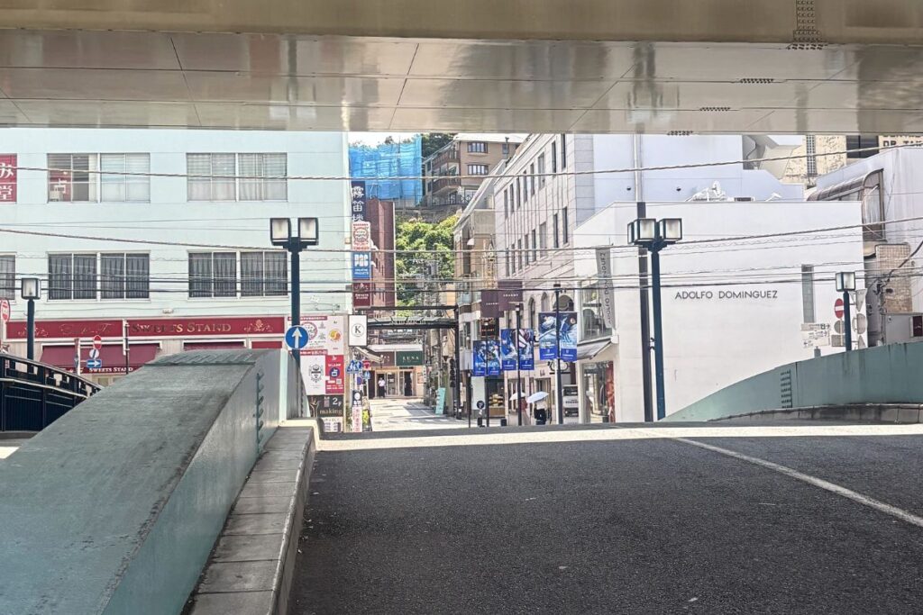 前田橋から元町方面