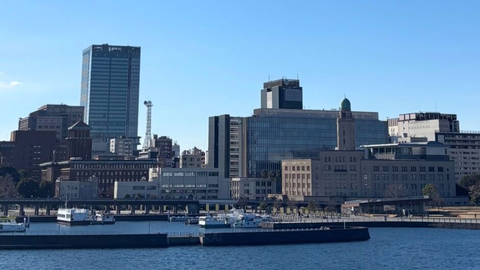 元旦の横浜三塔