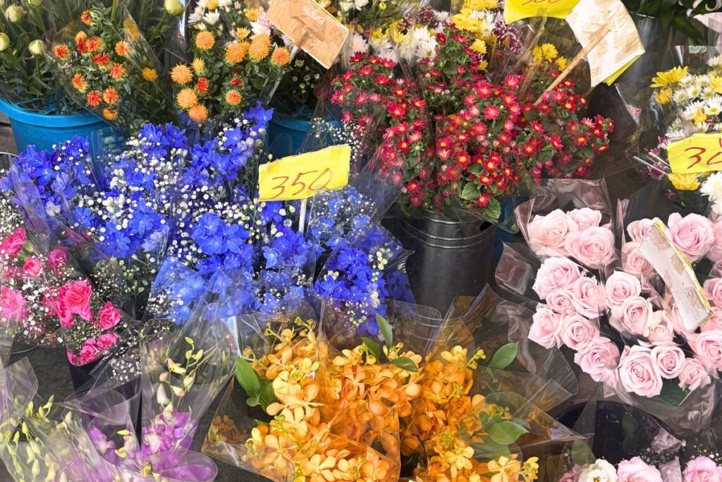 藤棚商店街の生花店