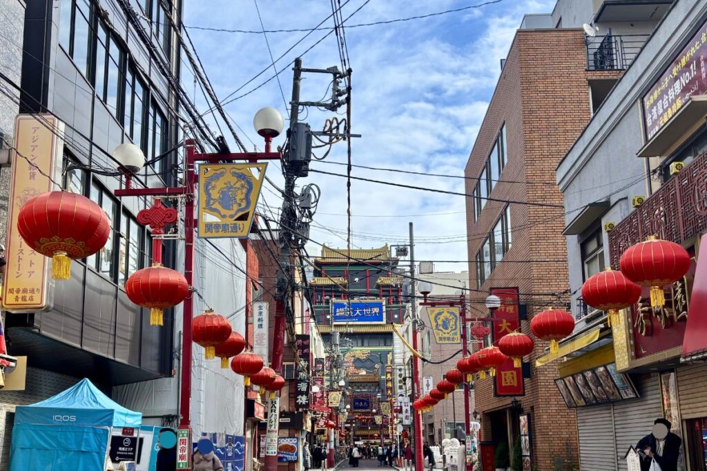 横浜中華街街並み