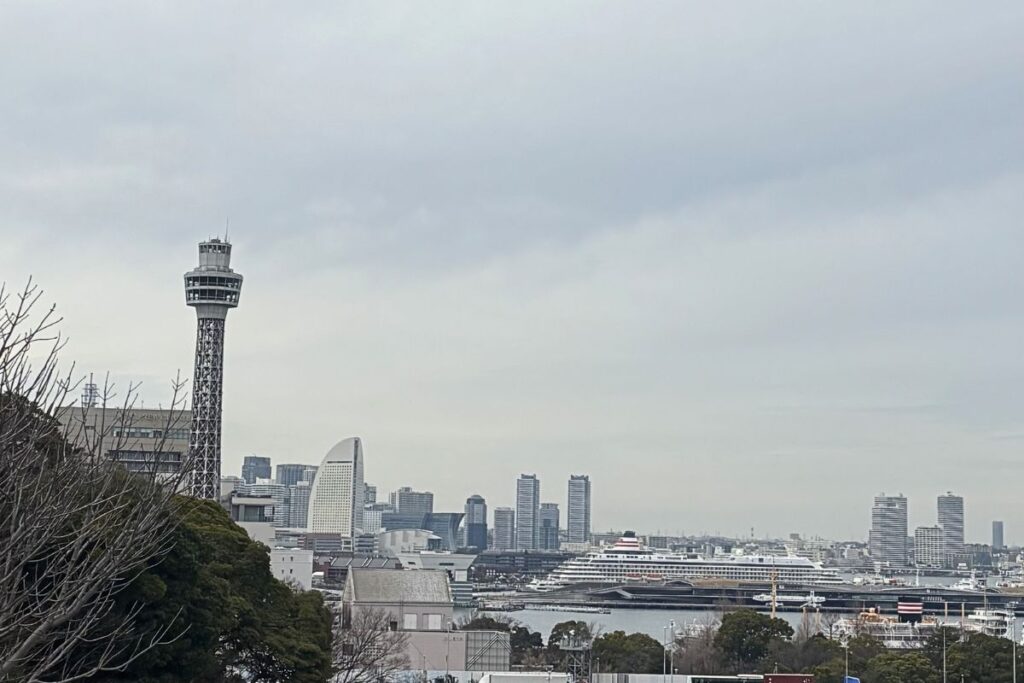 港の見える丘公園からの眺め