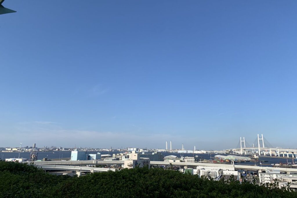 港の見える丘公園からの景色