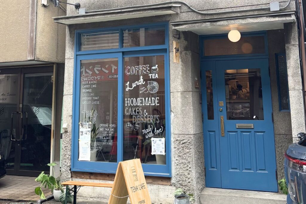 ten4cafeの外観
