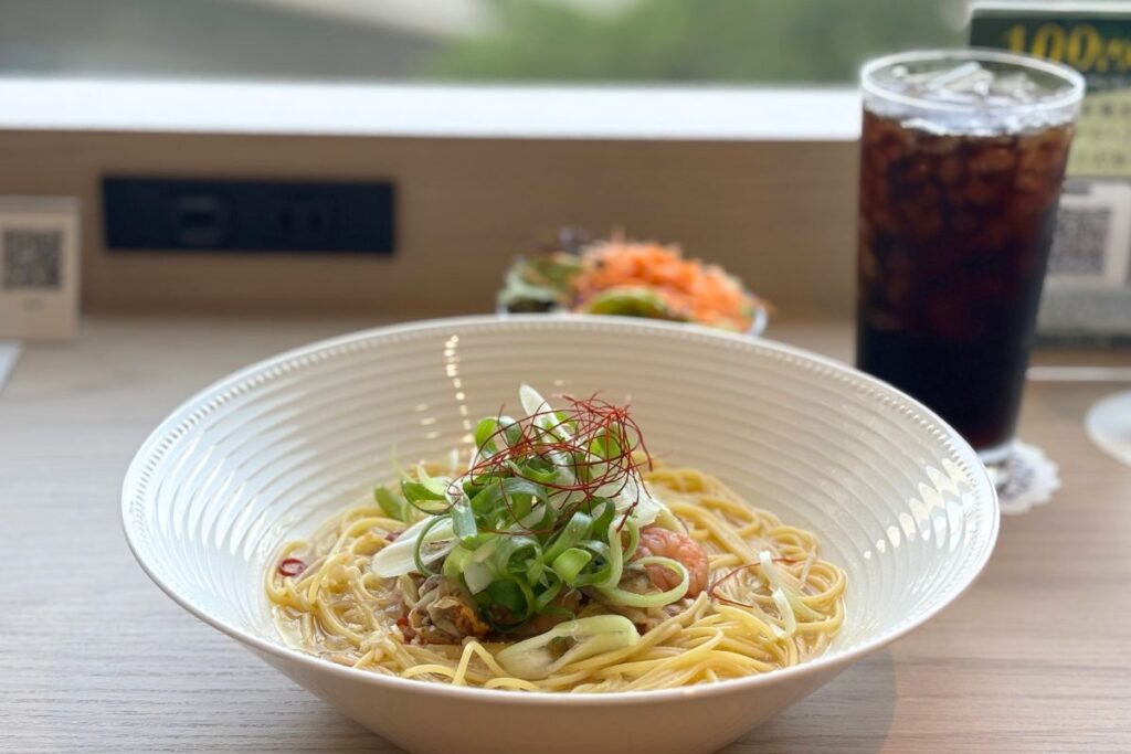 カフェオンディーヌのパスタ