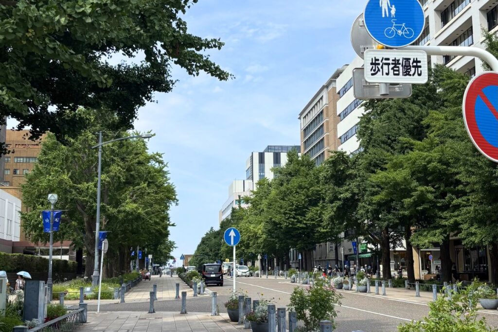 いちょう並木通り