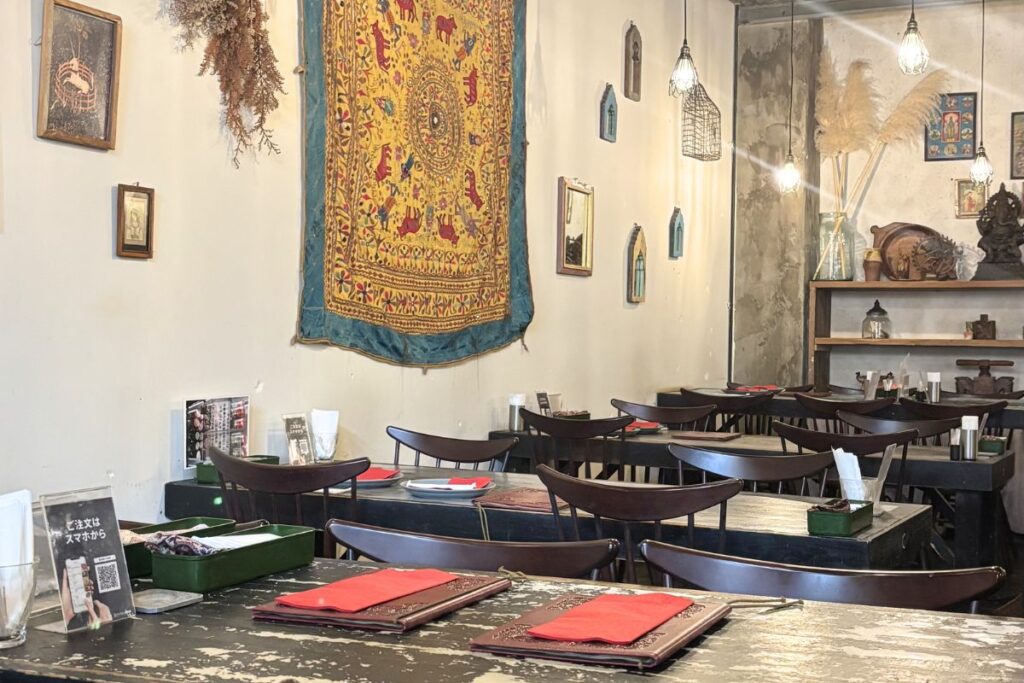 ボーディセナの店内