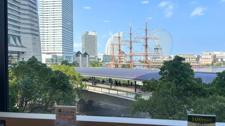 カフェオンディーヌからの景観
